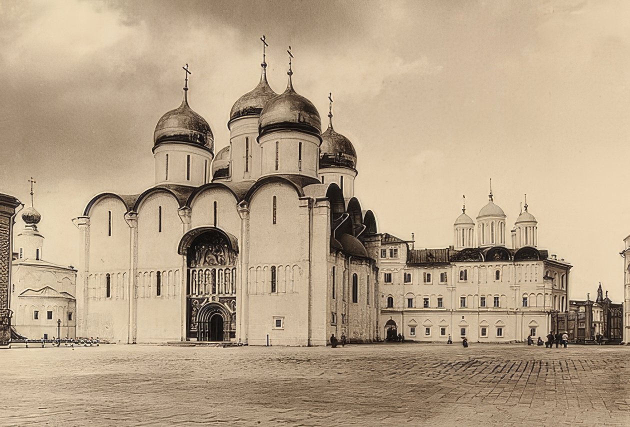 Moskau. Mariä-Entschlafens-Kathedrale von Unbekannt