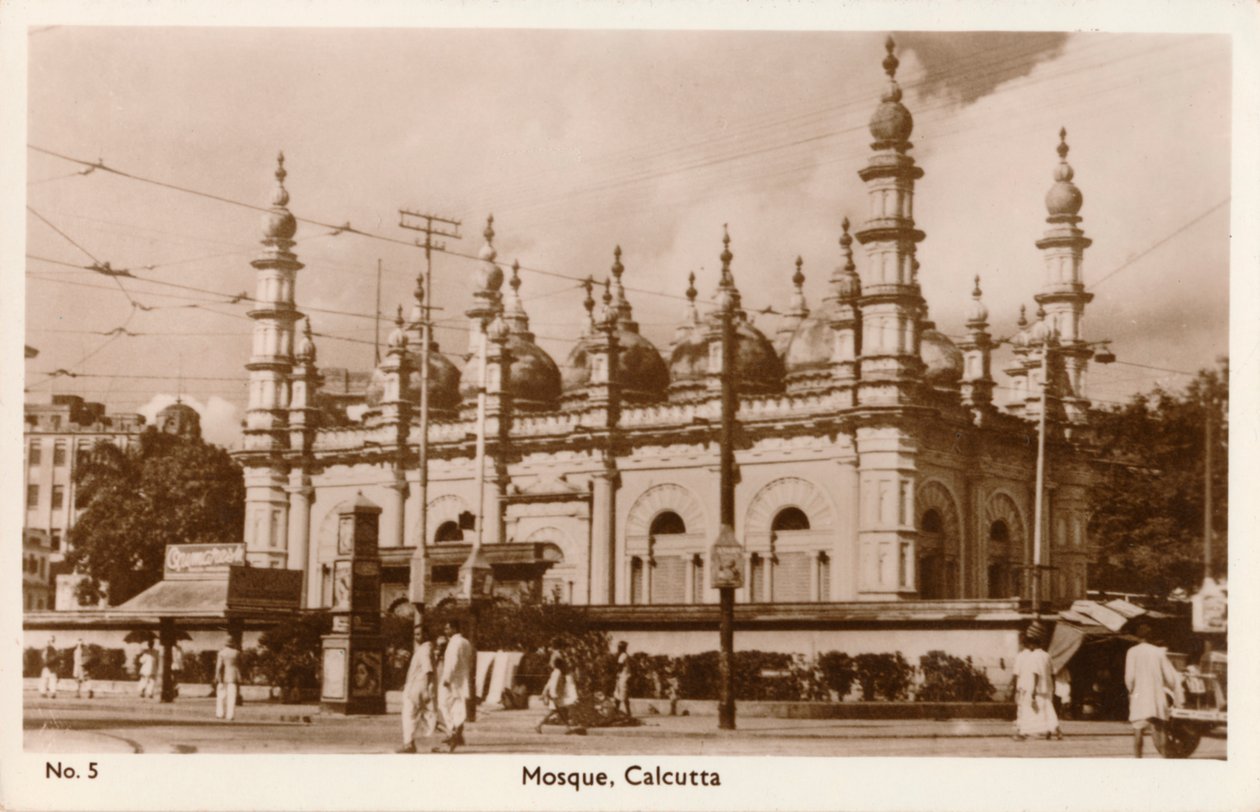 Moschee - Kalkutta, um 1900 von Unbekannt