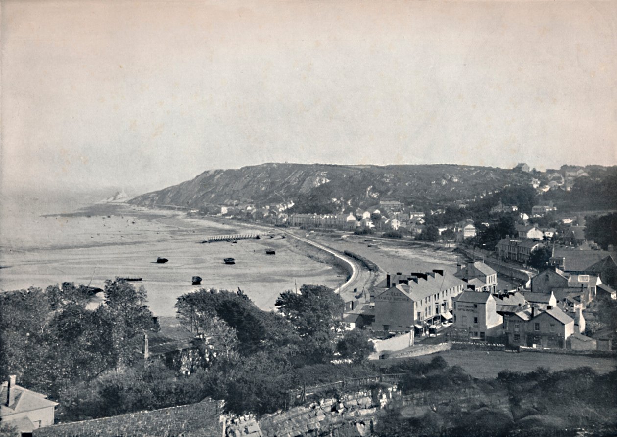 Mumbles - Die Stadt und die Bucht, 1895 von Unbekannt