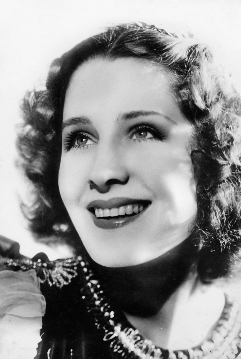 Norma Shearer 1902-1983, kanadische Schauspielerin, um 1930er-1940er von Unbekannt