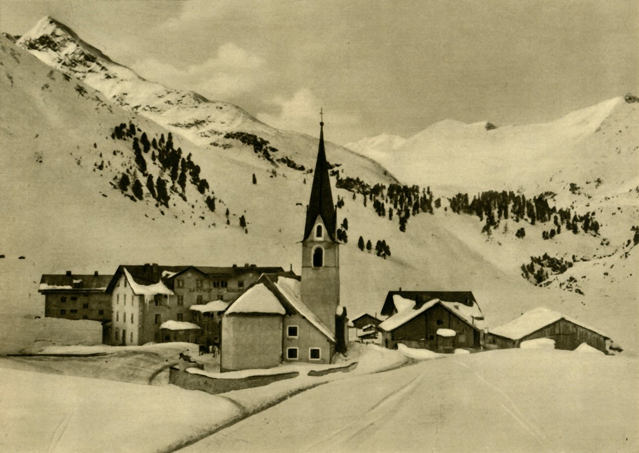 Obergurgl, Tirol, Österreich, um 1935 von Unbekannt