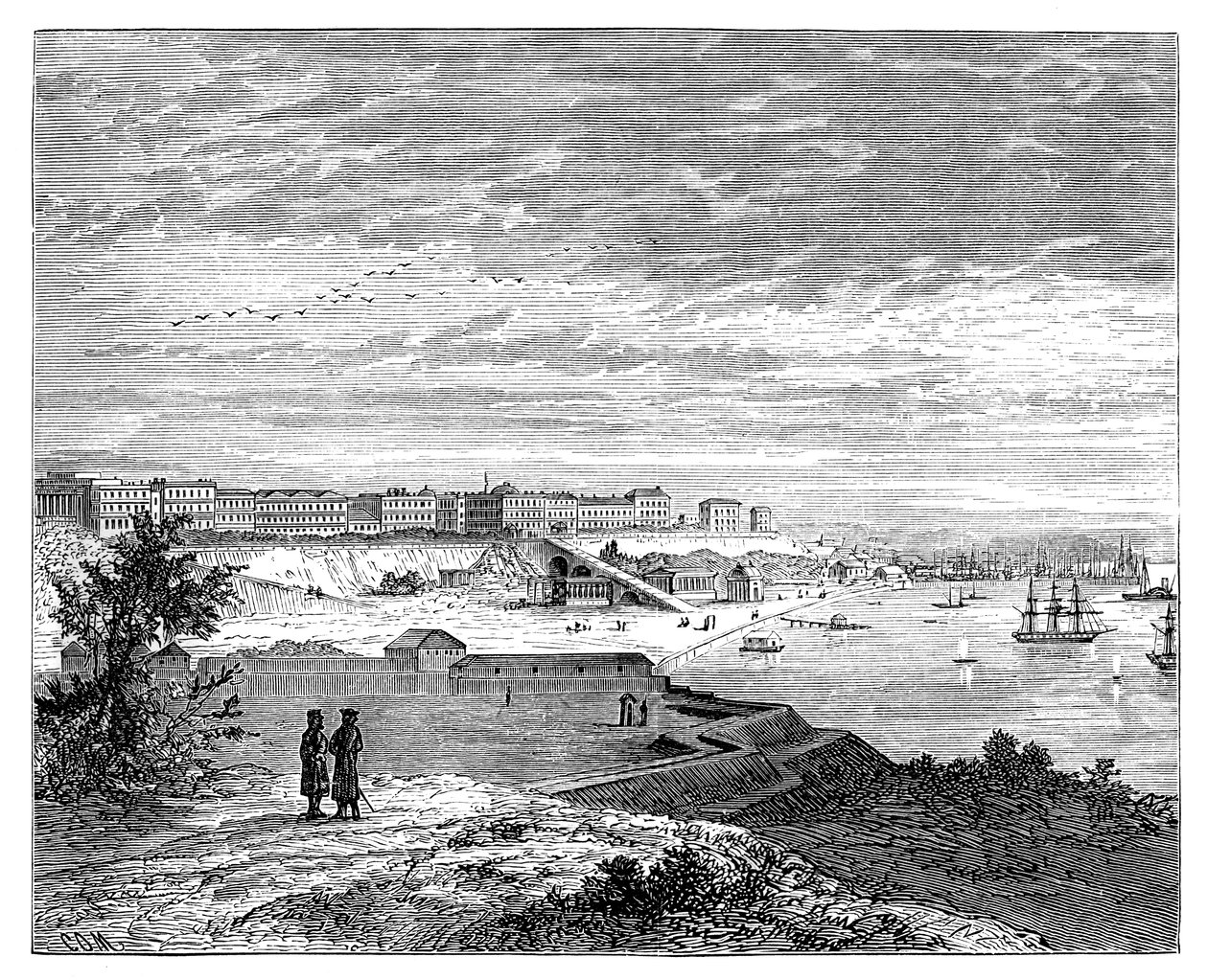Odessa, Ukraine, um 1888 von Unbekannt