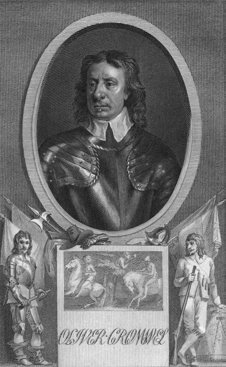 Oliver Cromwell, 1789 von Unbekannt