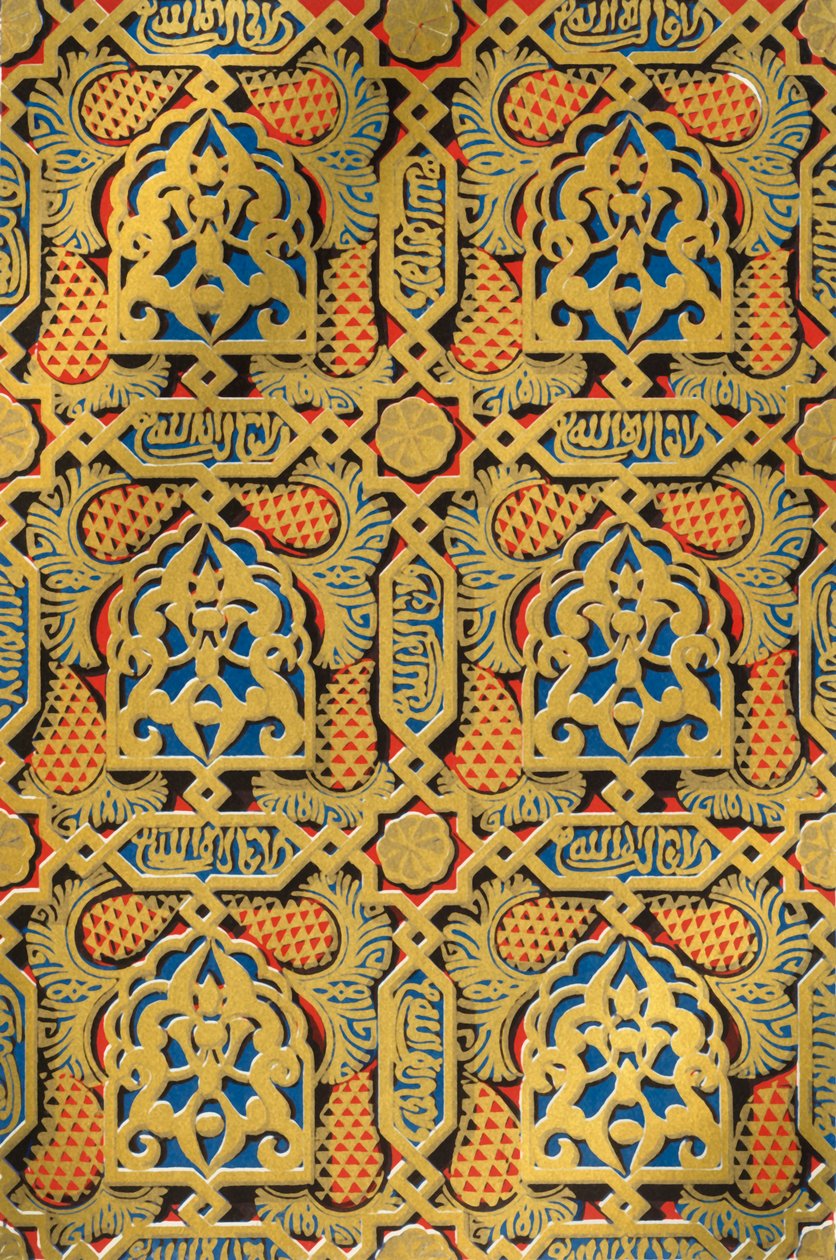 Ornamente auf Paneelen, Halle der Botschafter, 1907 von Unbekannt