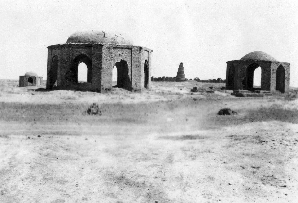 Außerhalb der Stadt Samarra, Mesopotamien, 1918 von Unbekannt