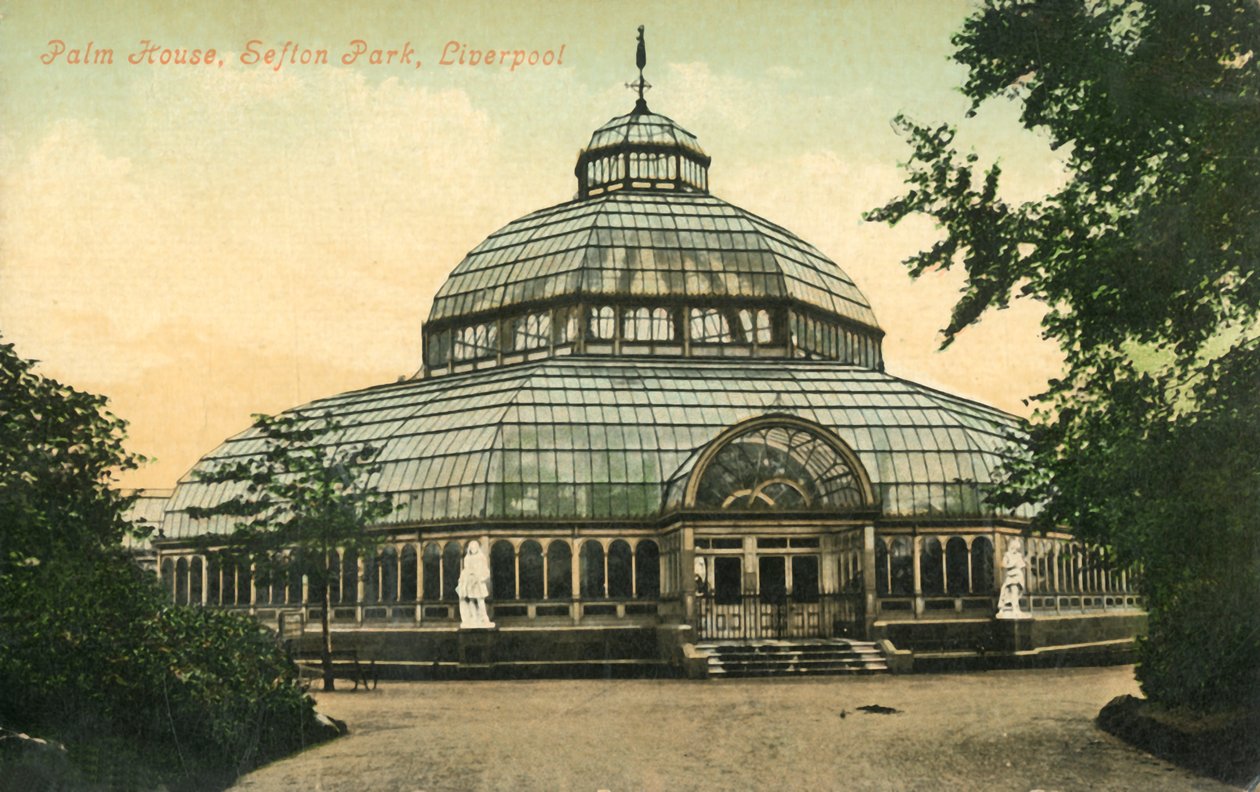 Palmenhaus, Sefton Park, Liverpool, 1946 von Unbekannt