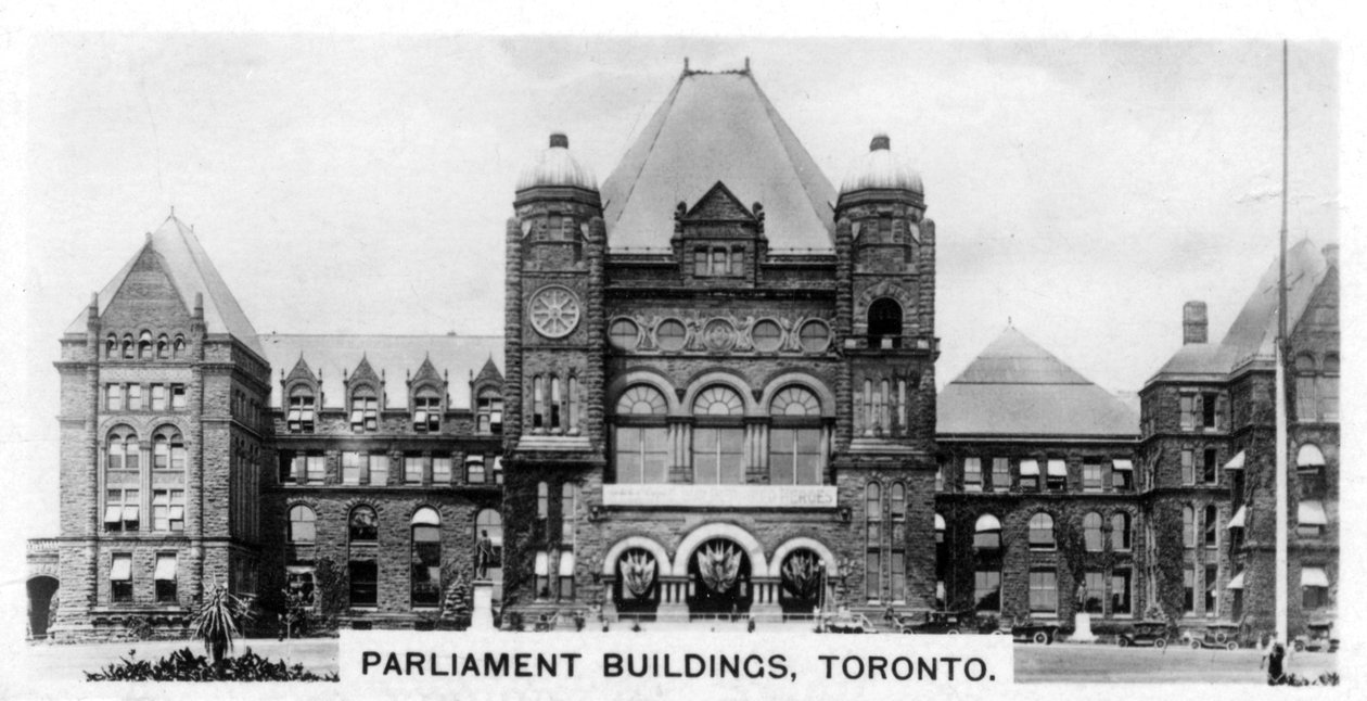 Parlamentsgebäude, Toronto, Ontario, Kanada, ca. 1920er von Unbekannt