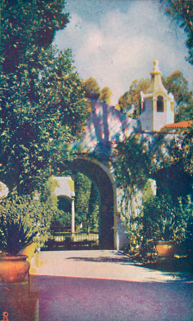 Innenhof des Palastes der Fotografie, um 1935 von Unbekannt