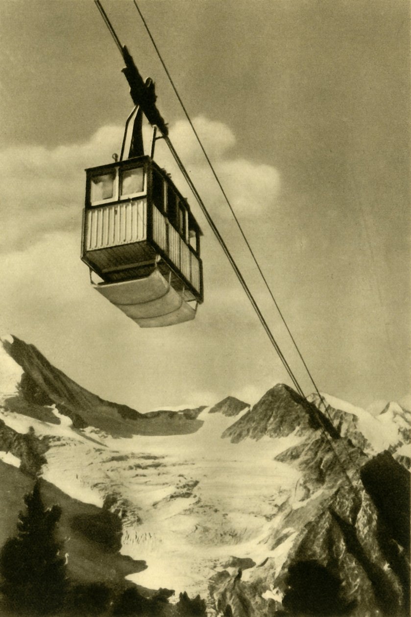 Patscherkofelbahn, Innsbruck, Tirol, Österreich, um 1935 von Unbekannt