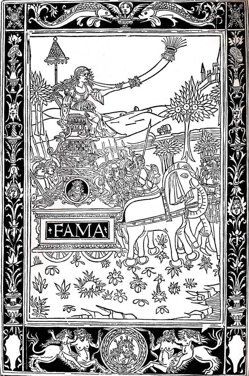 Petrarca: Trionfi, 1488, 1917 von Unbekannt