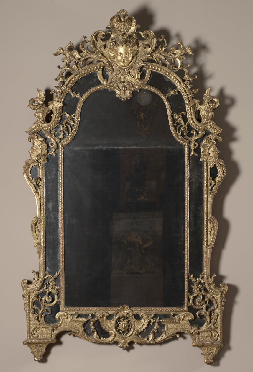 Pier Spiegel Trumeau, ca. 1715 von Unbekannt