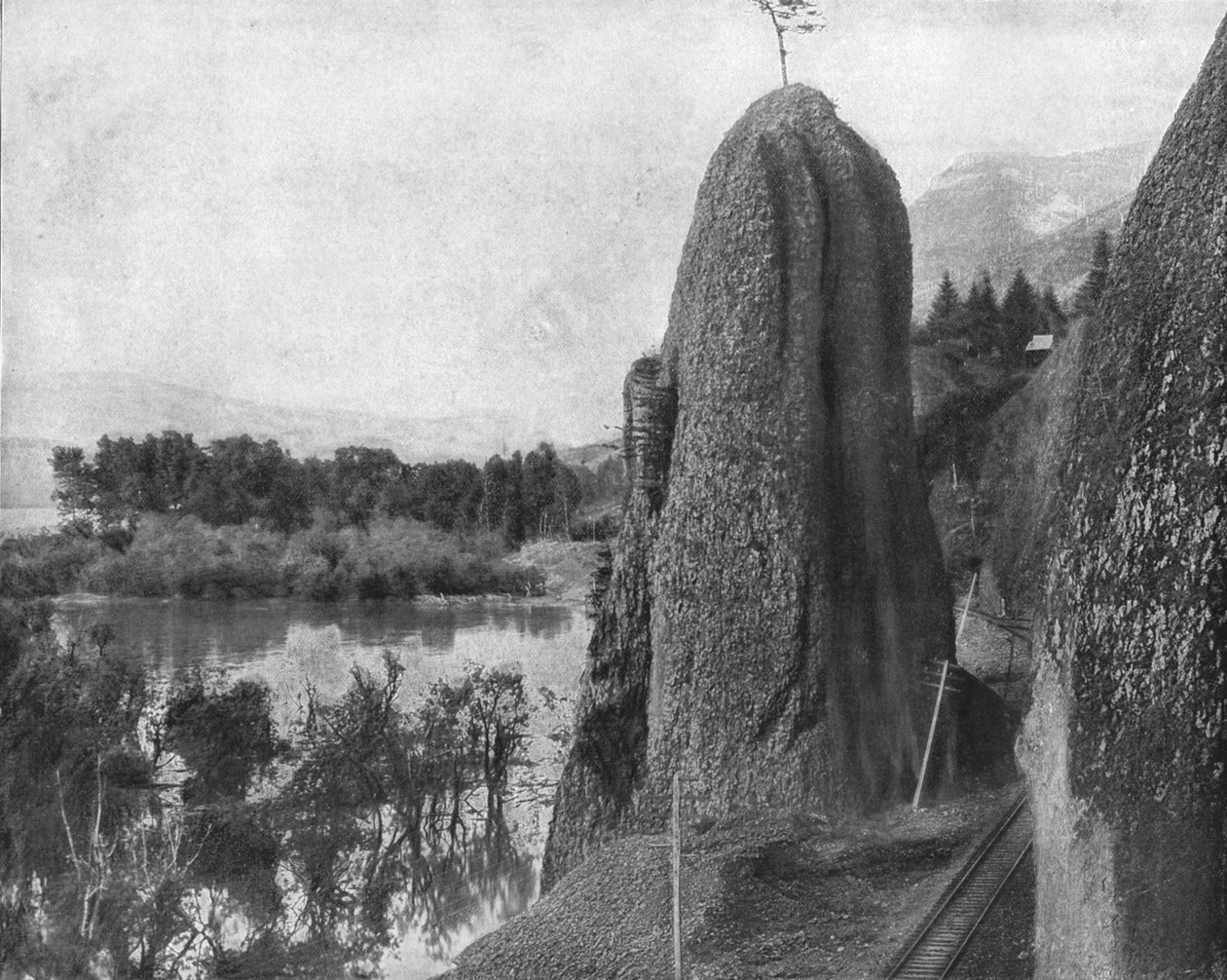 Säulen des Herkules, Columbia River, USA, um 1900 von Unbekannt