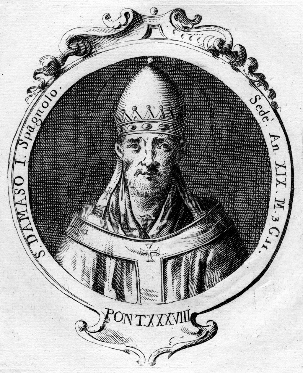 Papst Damasus I., Papst der katholischen Kirche von Unbekannt