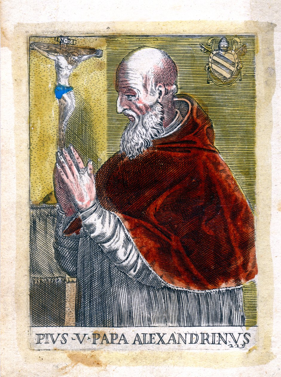 Papst St. Pius V. von Unbekannt
