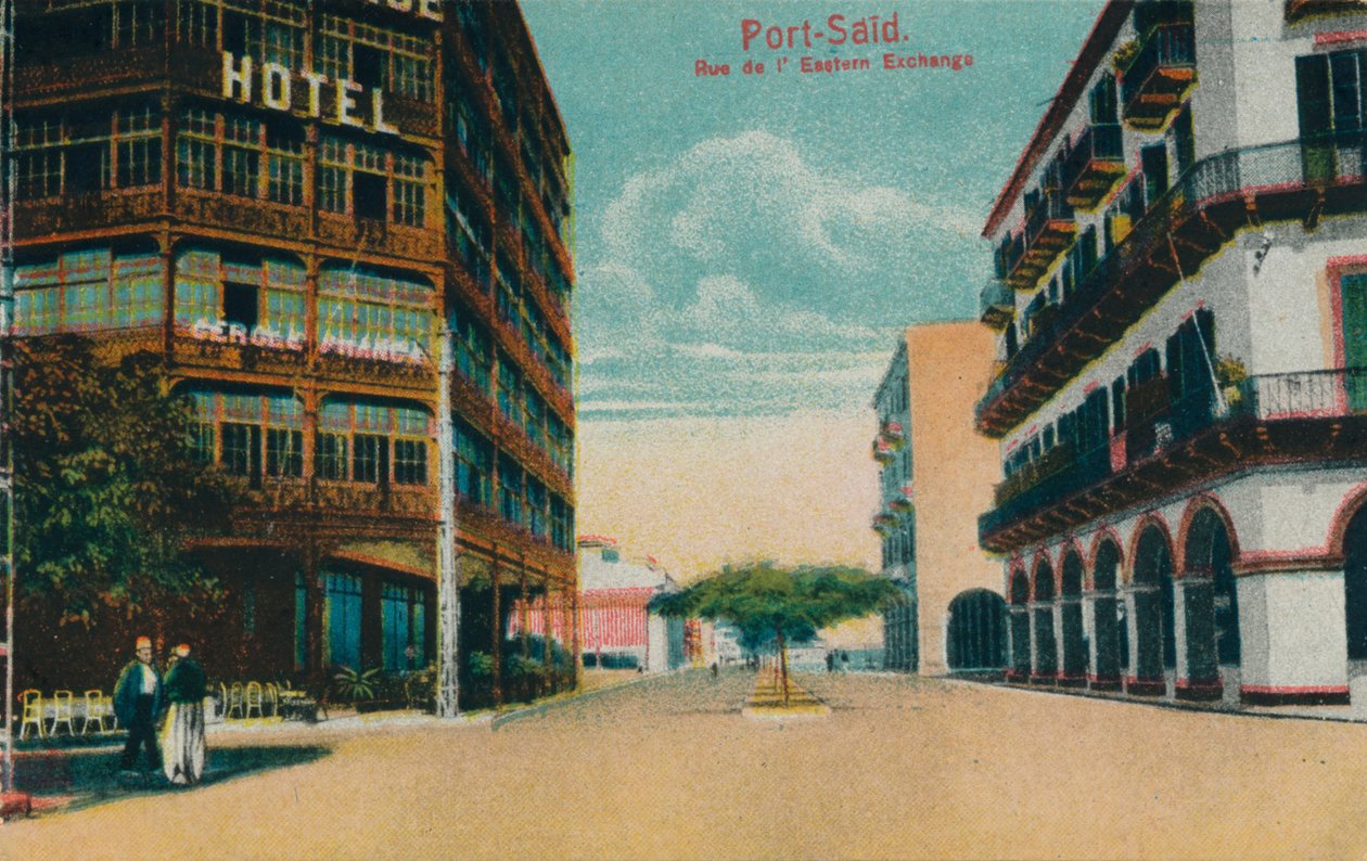 Port-Said. Rue de l