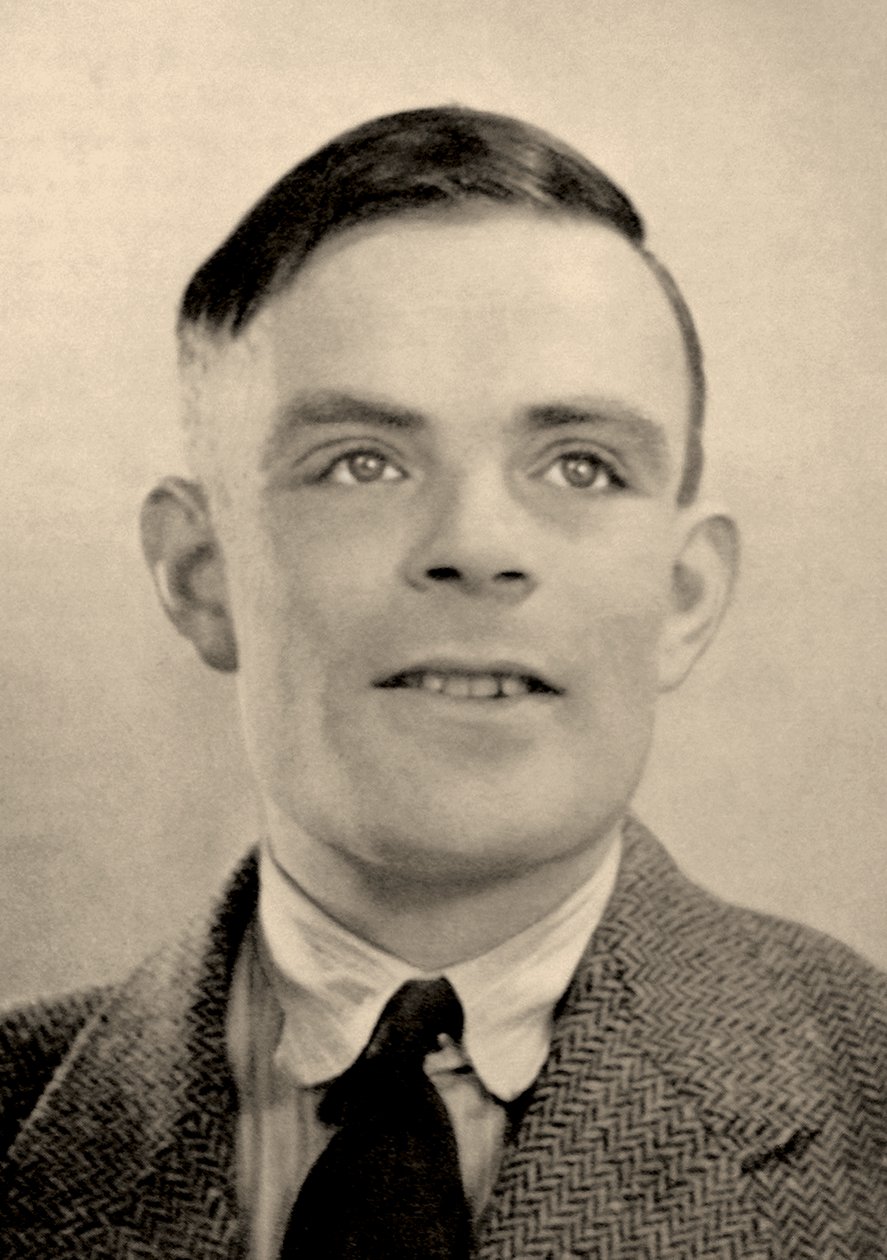 Porträt von Alan Mathison Turing von Unbekannt