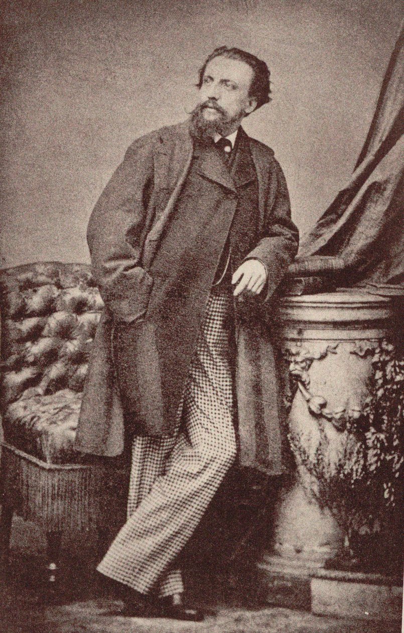 Porträt von Arthur Kalkbrenner 1828-1869, 1860 von Unbekannt