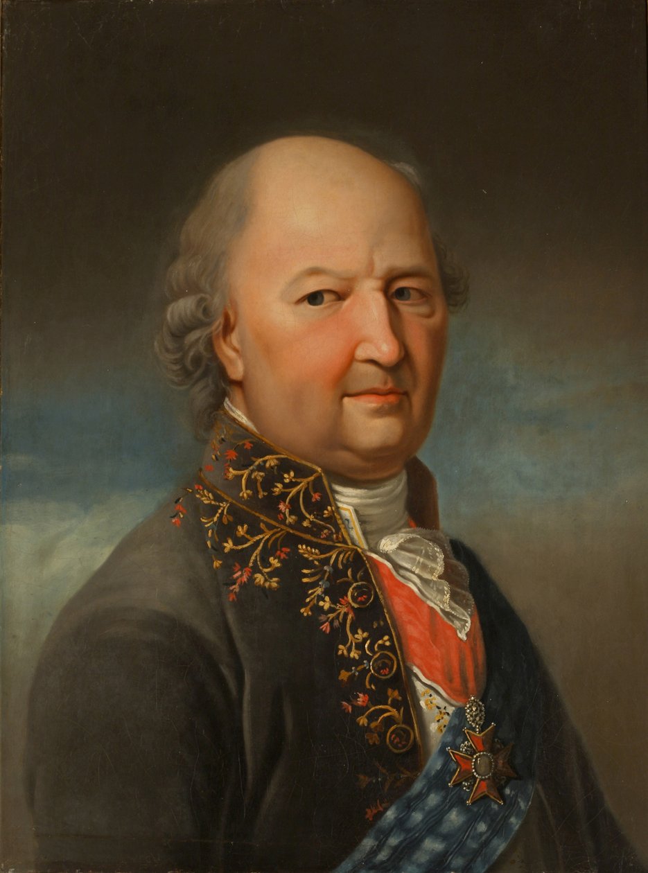 Porträt von Ivan Perfilievich Yelagin 1725-1794, 1800er Jahre von Unbekannt