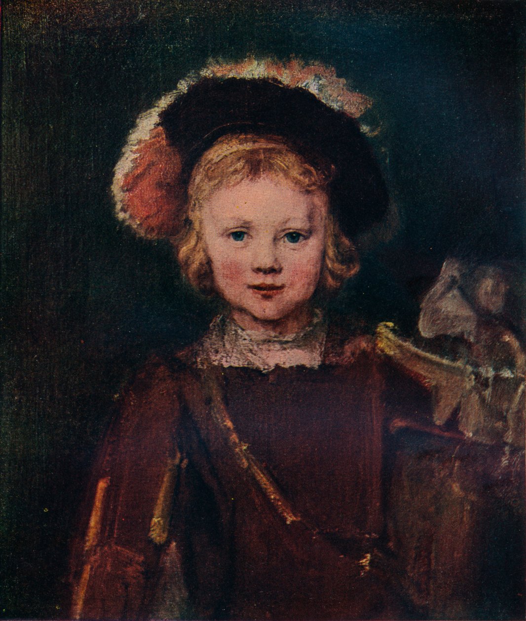 Porträt eines Jungen, um 1655, 1911 von Unbekannt