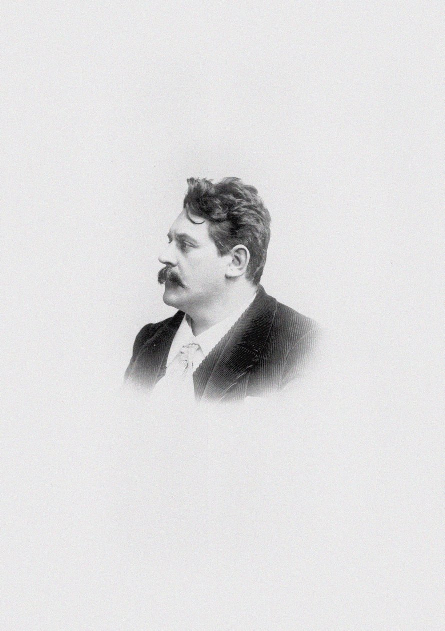 Porträt des Komponisten Eugen Lindner 1858-1915 von Unbekannt