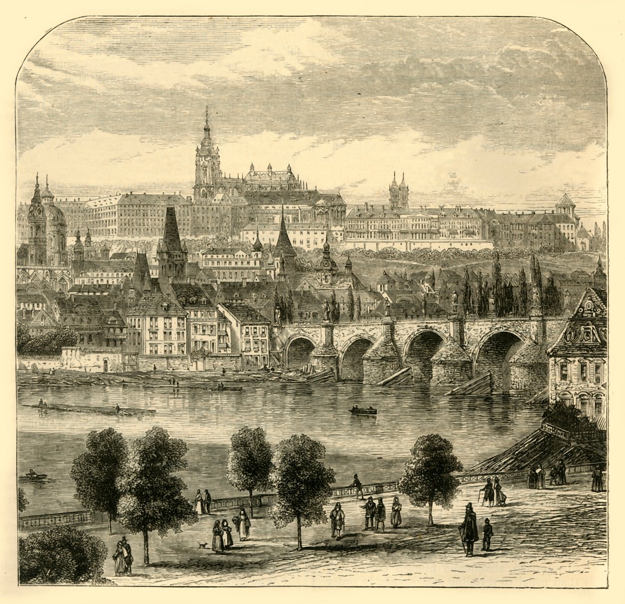 Prag, 1881 von Unbekannt