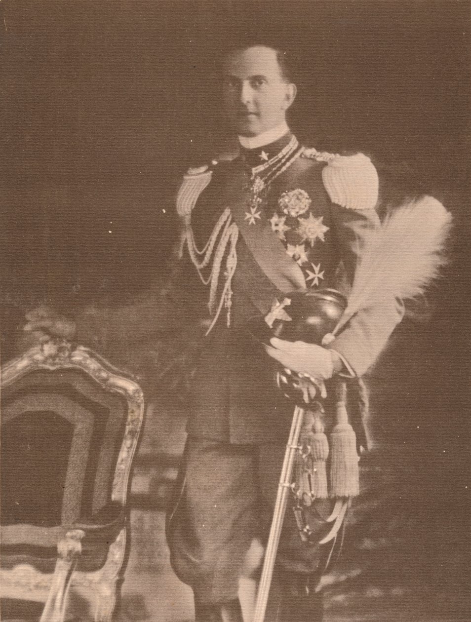 Prinz Umberto von Italien, um 1933 von Unbekannt