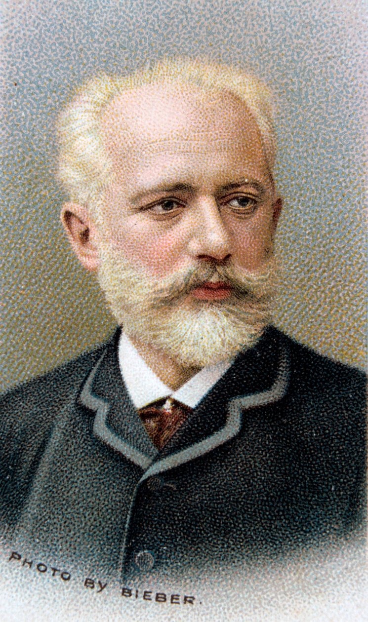 Pjotr Iljitsch Tschaikowski, russischer Komponist des 19. Jahrhunderts, 1912 von Unbekannt