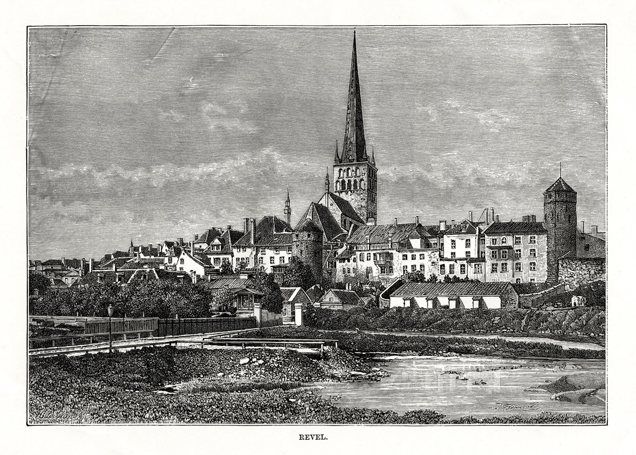 Reval, Estland, 1879 von Unbekannt