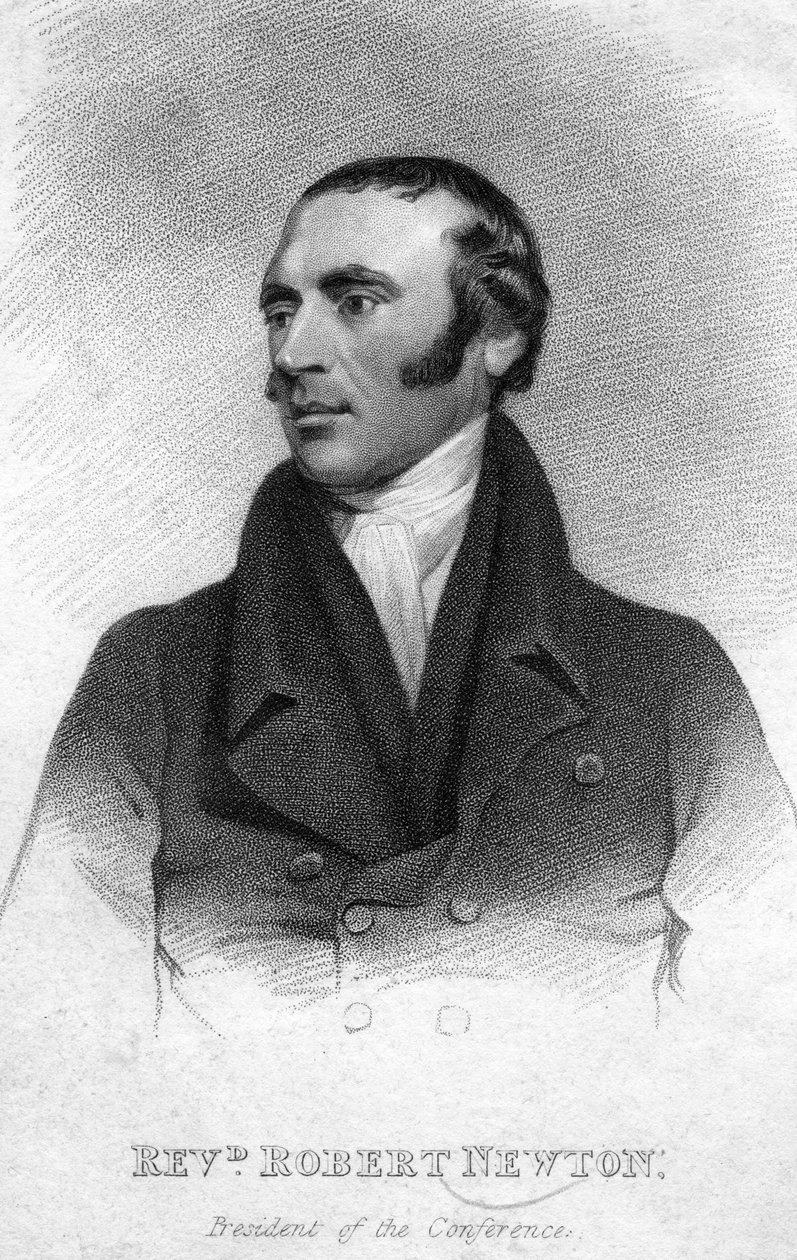 Reverend Robert Newton, Wesleyanischer Methodistenprediger von Unbekannt
