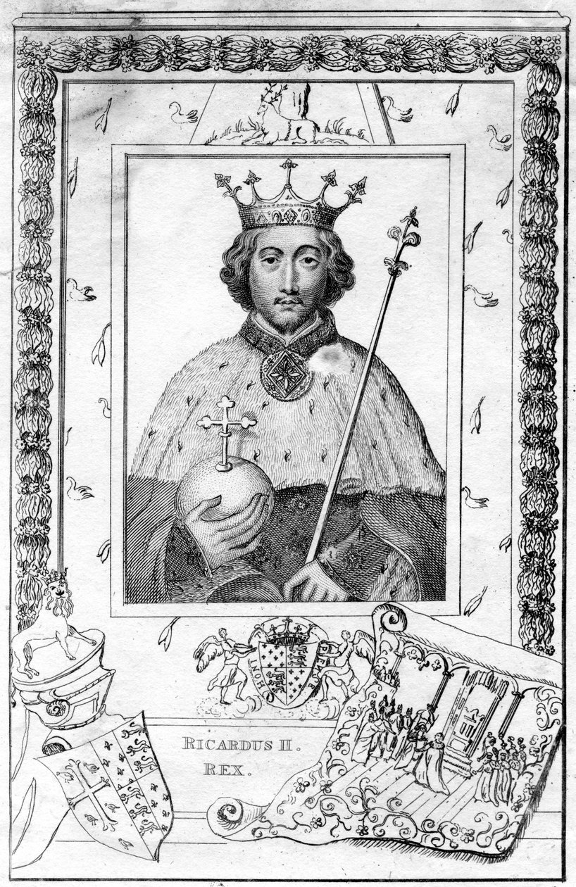 Richard II., König von England von Unbekannt