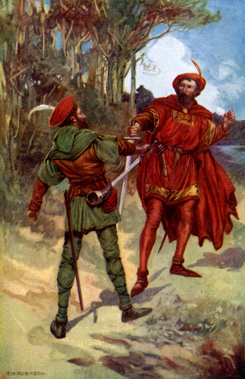Richard I. und Robin Hood von Unbekannt