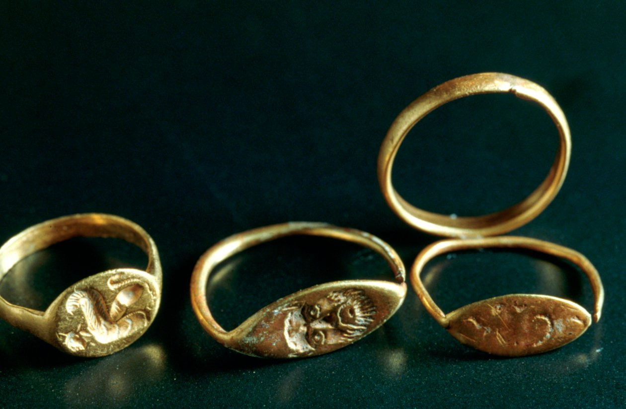 Ringe, Schmuck, Tunesien, 3.-4. Jahrhundert von Unbekannt