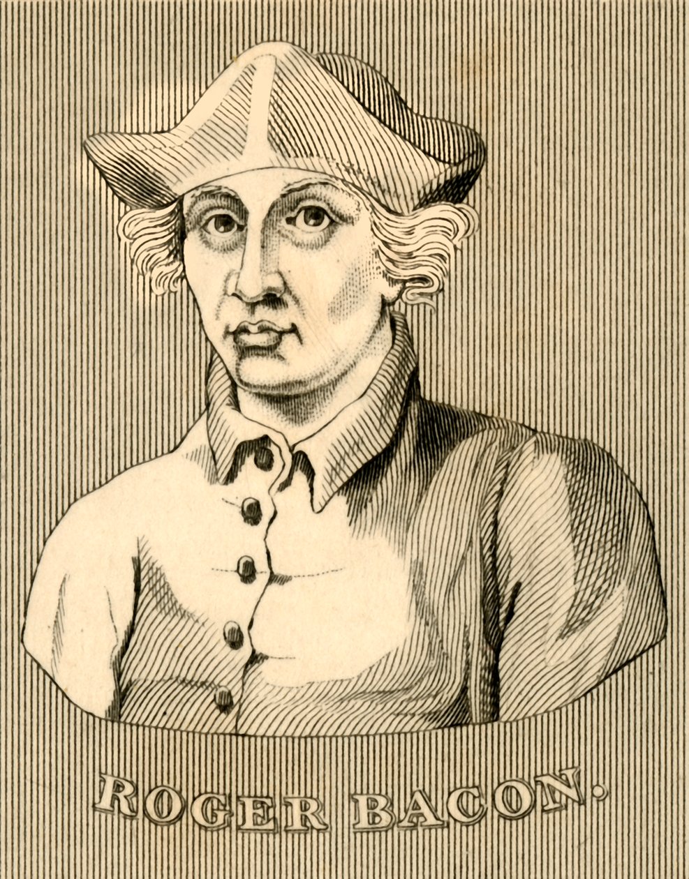 Roger Bacon, 1219-1292, 1830 von Unbekannt