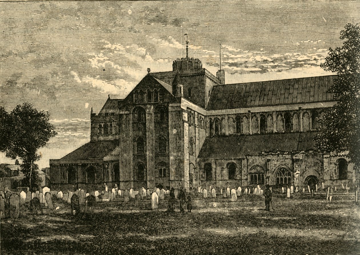 Abtei von Romsey, 1898 von Unbekannt