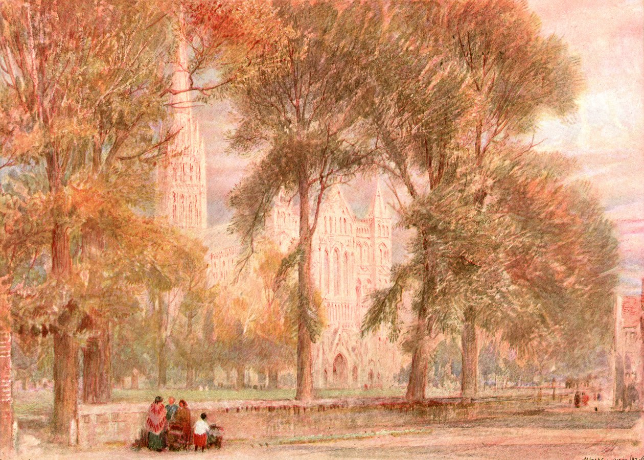Salisbury Close, 1897, um 1900 von Unbekannt