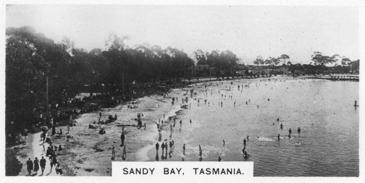 Sandy Bay, Tasmanien, Australien, 1928 von Unbekannt