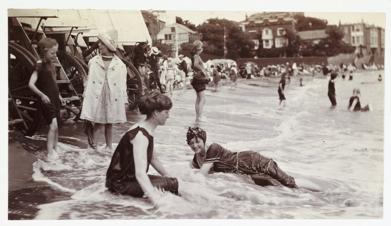 Seebaden, Broadstairs, Kent, um 1913 von Unbekannt