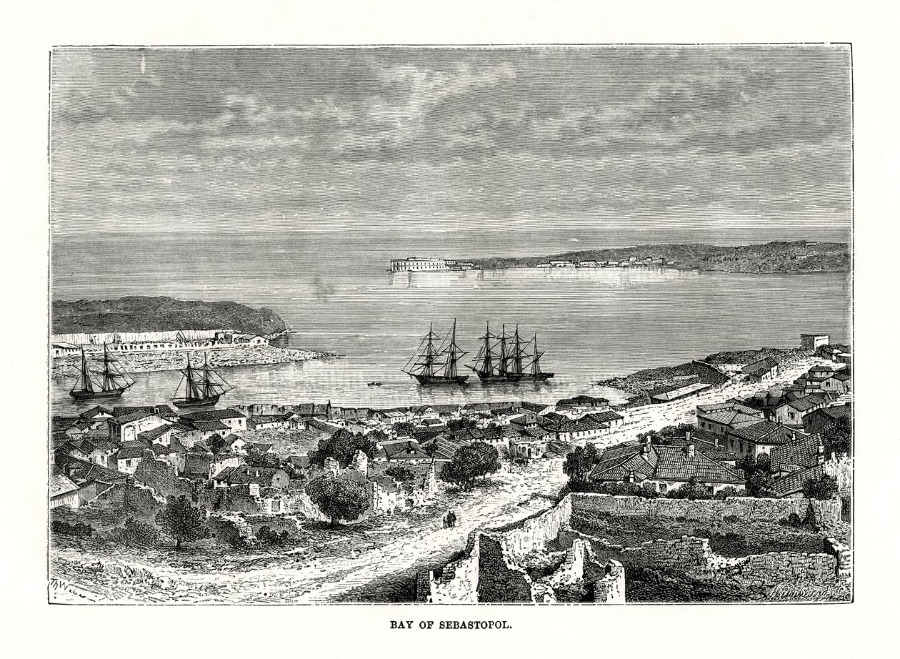 Sewastopol, Ukraine, 1879 von Unbekannt