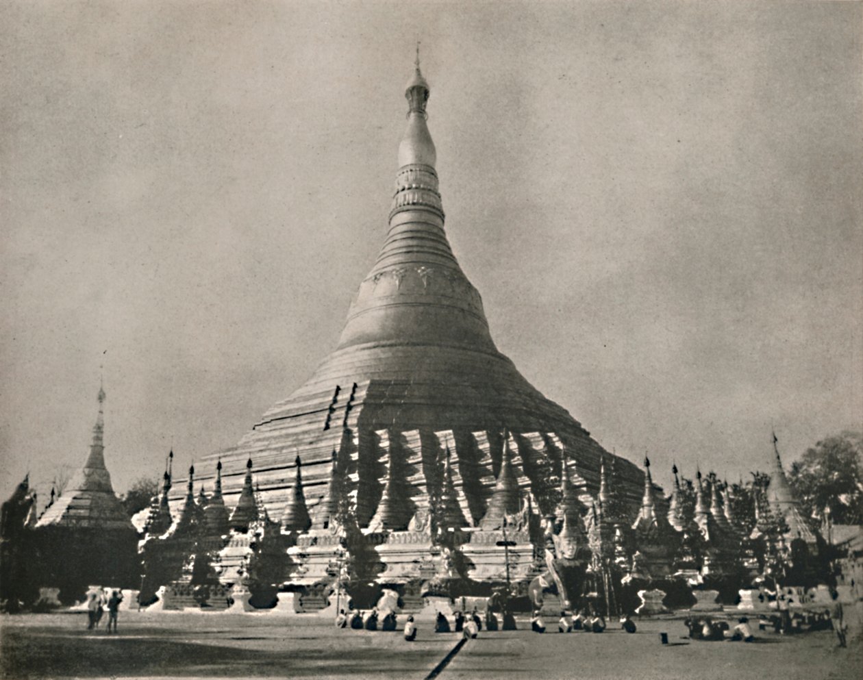 Shwe Dagon Pagode, Rangun, 1900 von Unbekannt