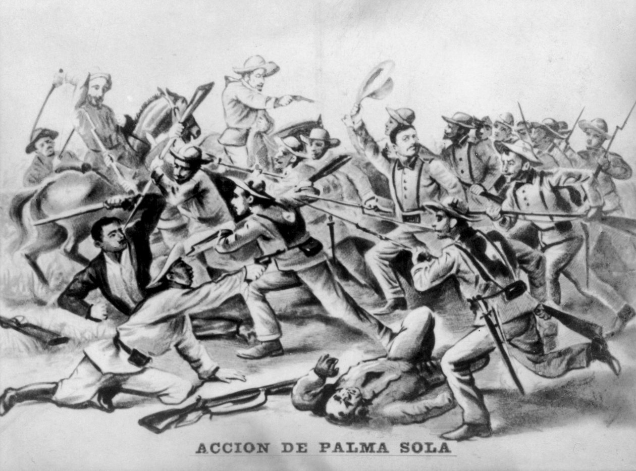 Einzelaktion in Las Palmas, 1875, 1920er von Unbekannt