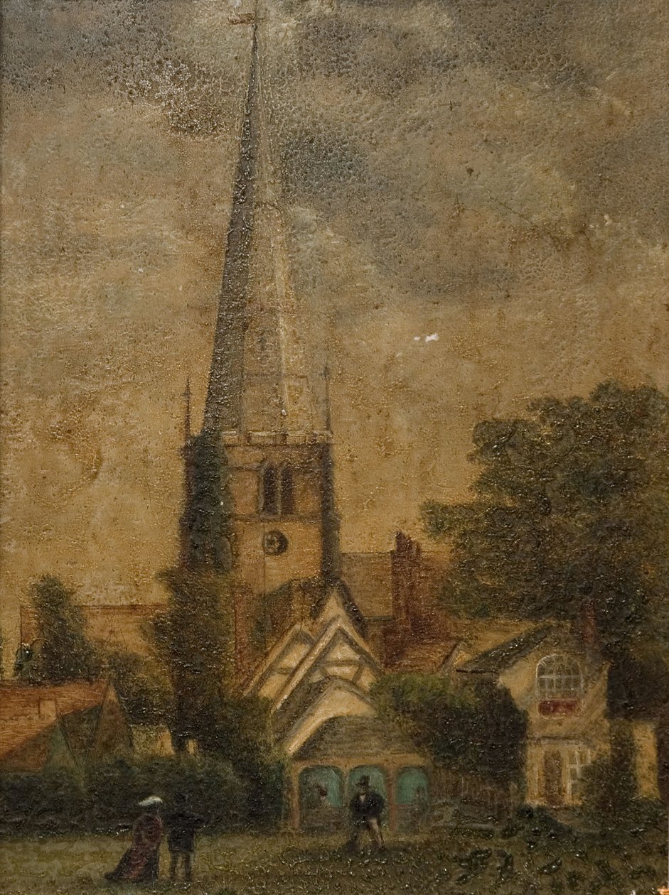 Solihull Kirche, Solihull, West Midlands von Unbekannt