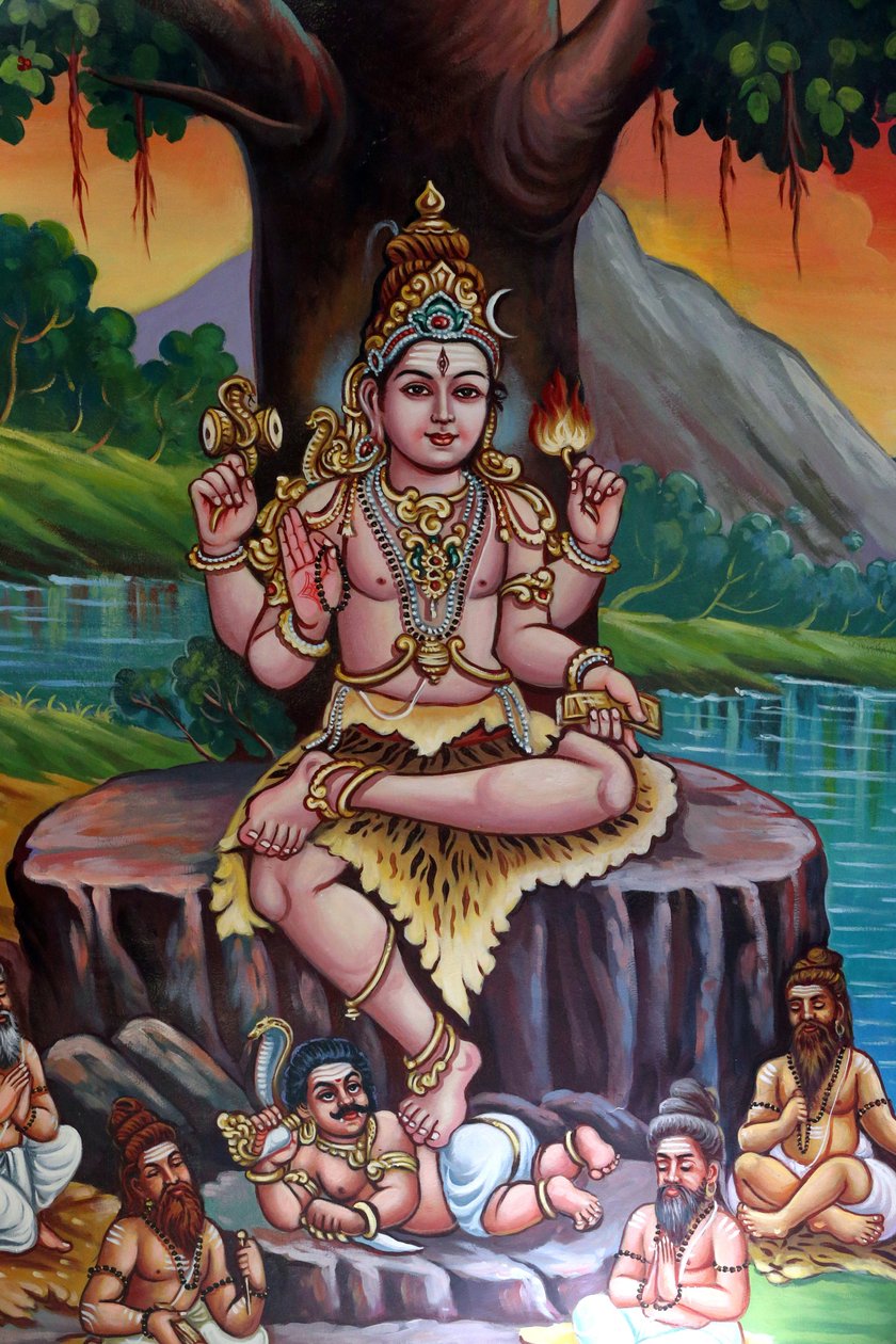 Sri Vadapathira Kaliamman Hindu-Tempel. Shiva. Singapur von Unbekannt