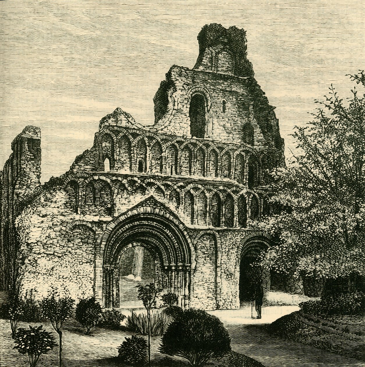 St. Botolphs Priory von Unbekannt