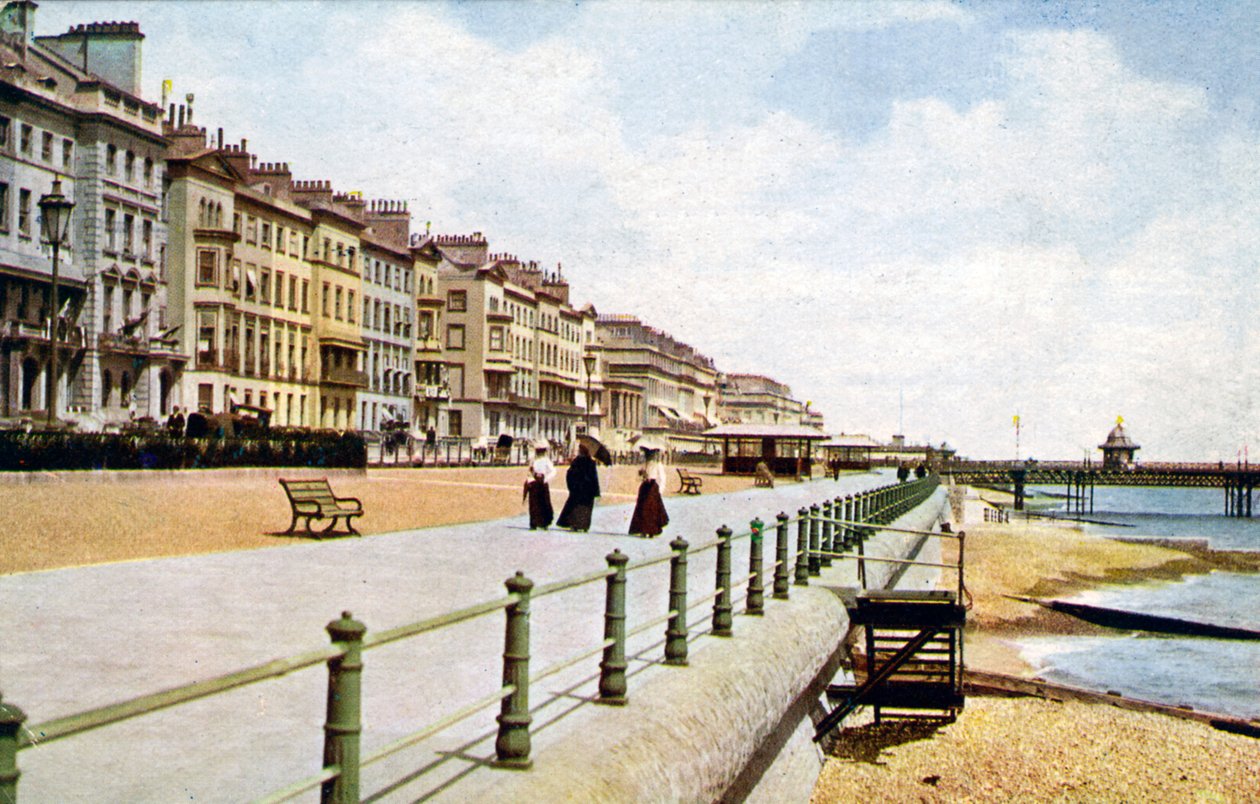 St. Leonards, West Marina, vom Pier, ca. 1900er-1920er von Unbekannt