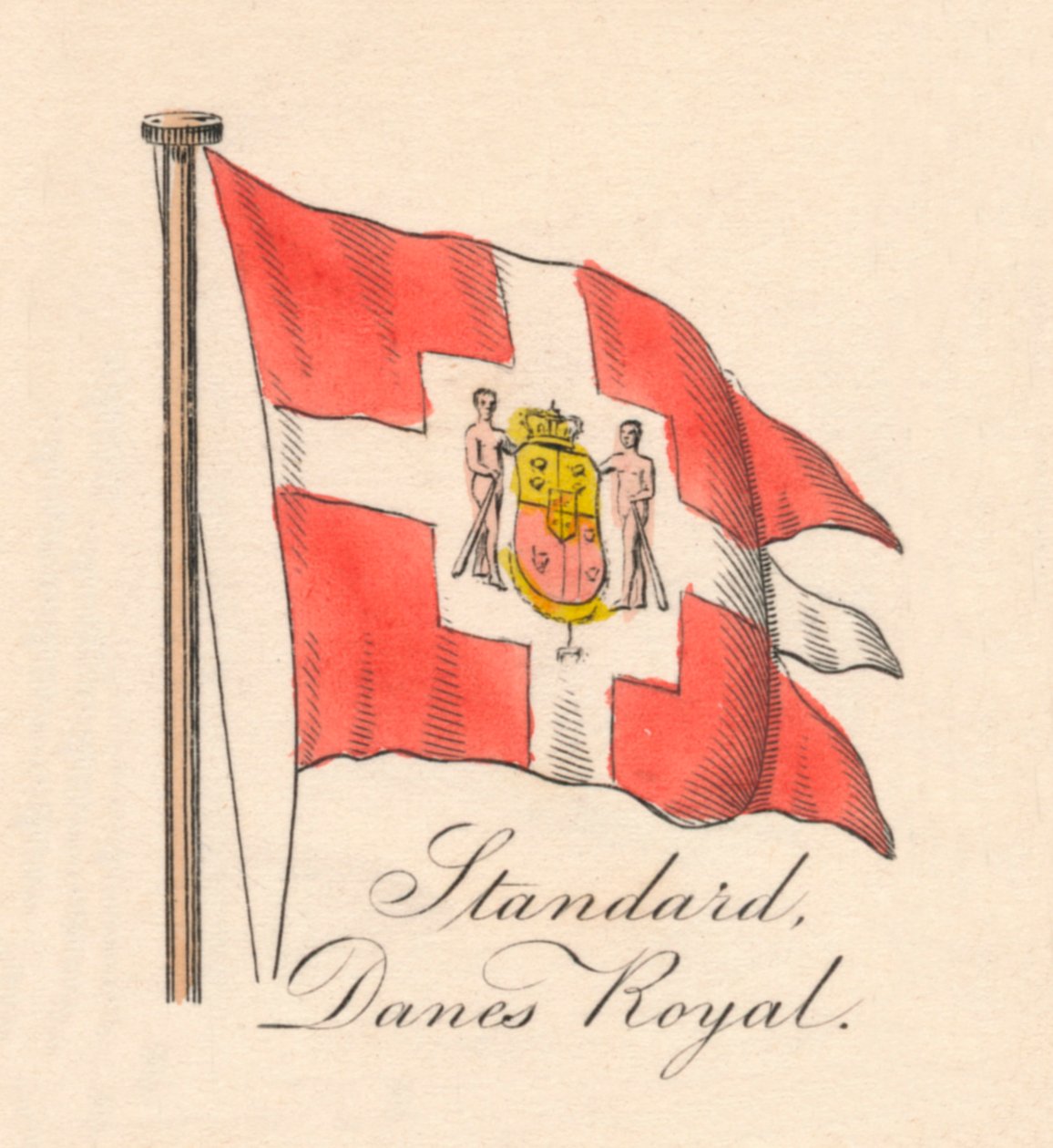 Standard, Danes Royal, 1838 von Unbekannt