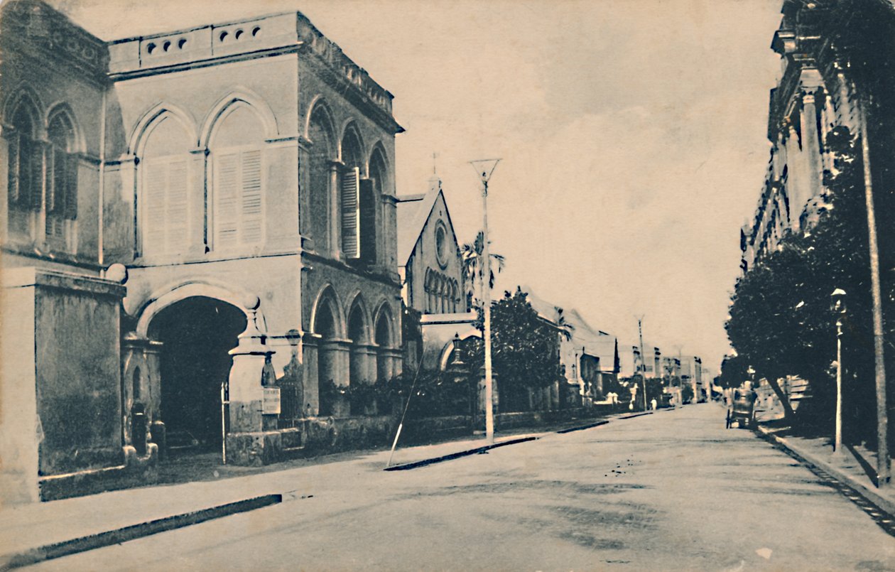 Sudder Street, Kalkutta, ca. 1910 von Unbekannt