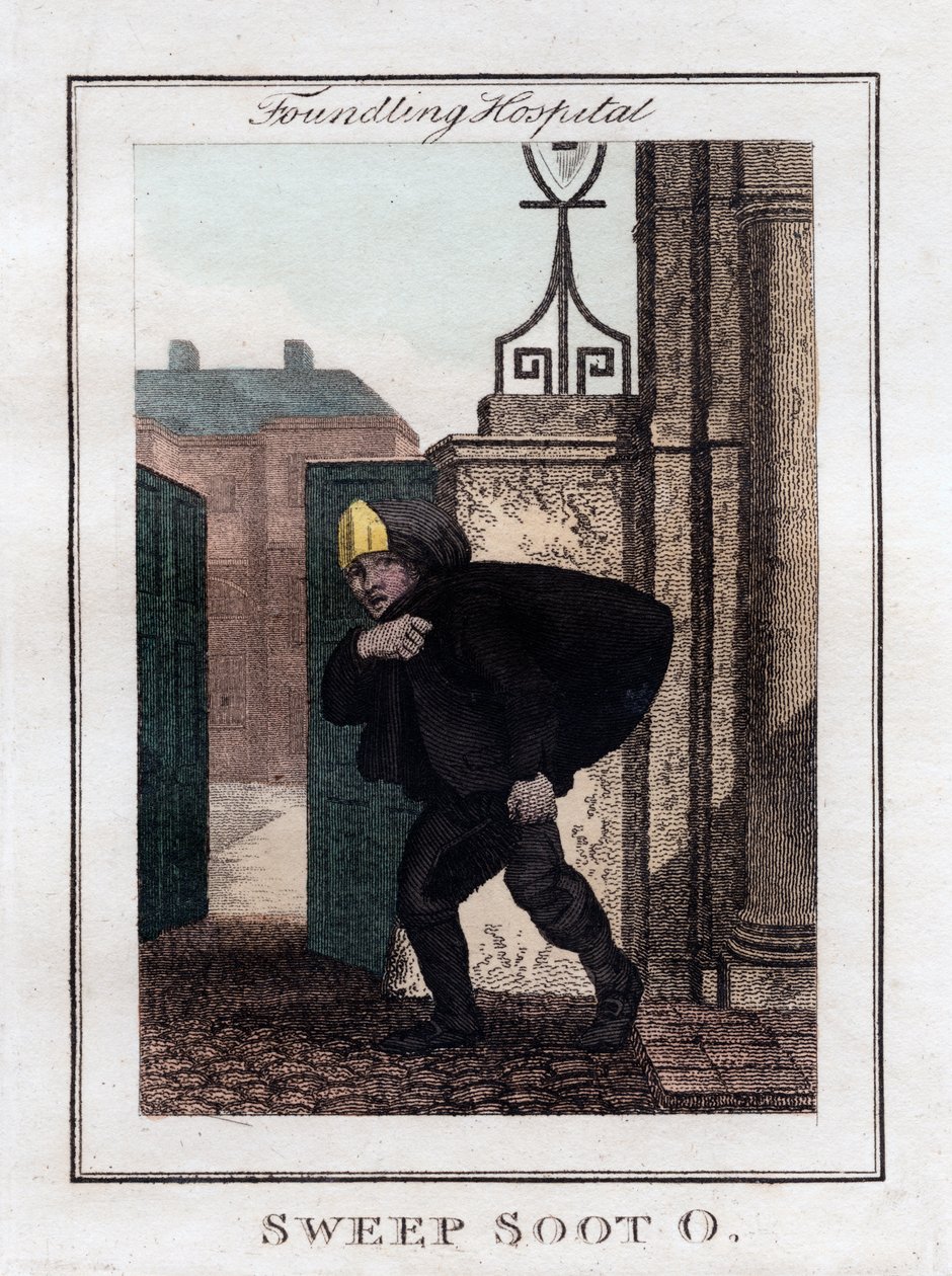 Sweep Soot O, Foundling Hospital, London, 1805 von Unbekannt