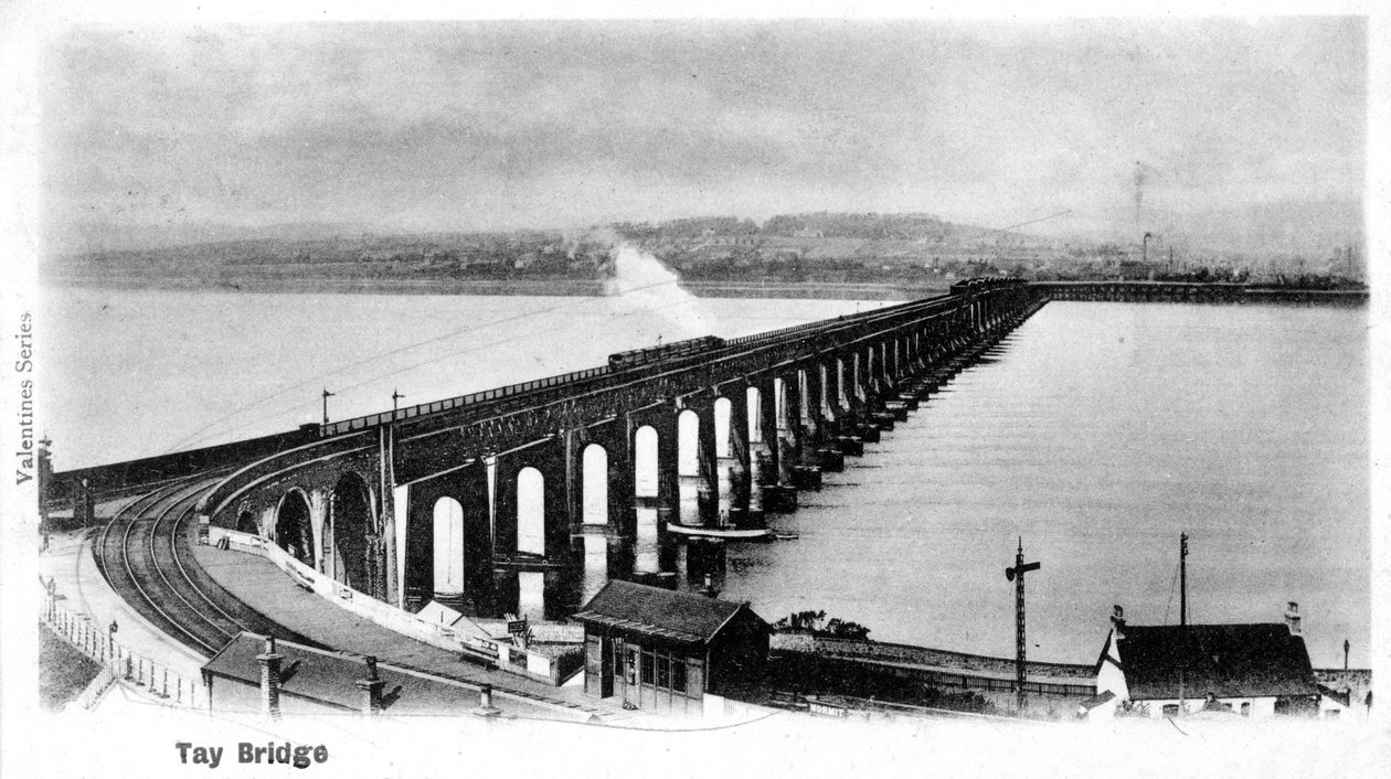 Tay-Brücke, Schottland, 1902 von Unbekannt