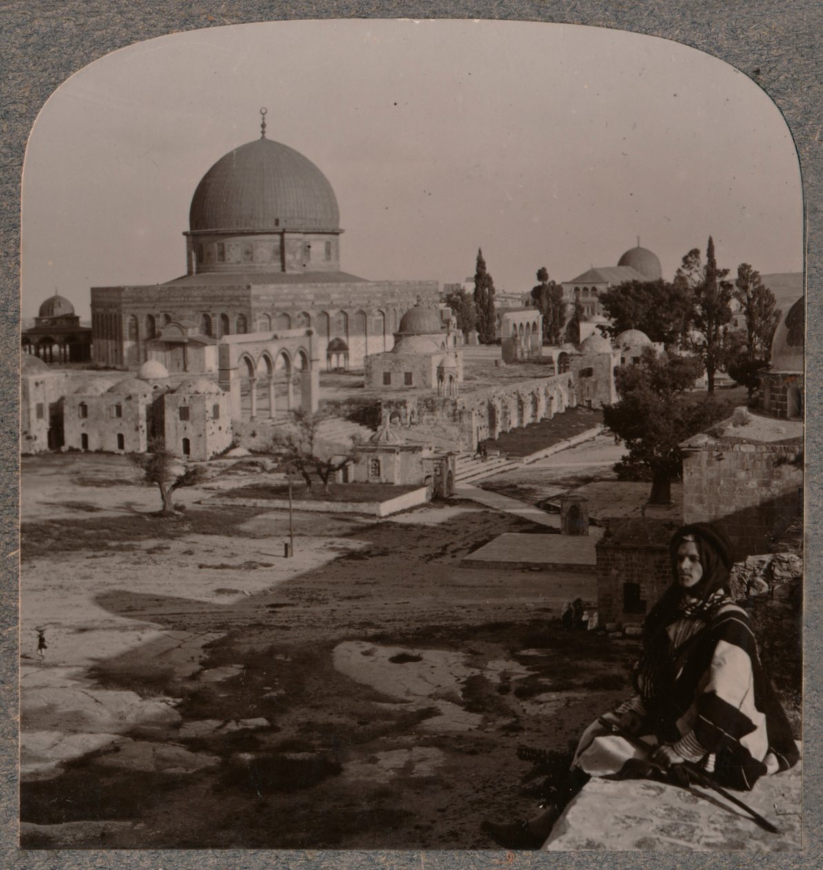 Tempelbezirk, Jerusalem, ca. 1900 von Unbekannt