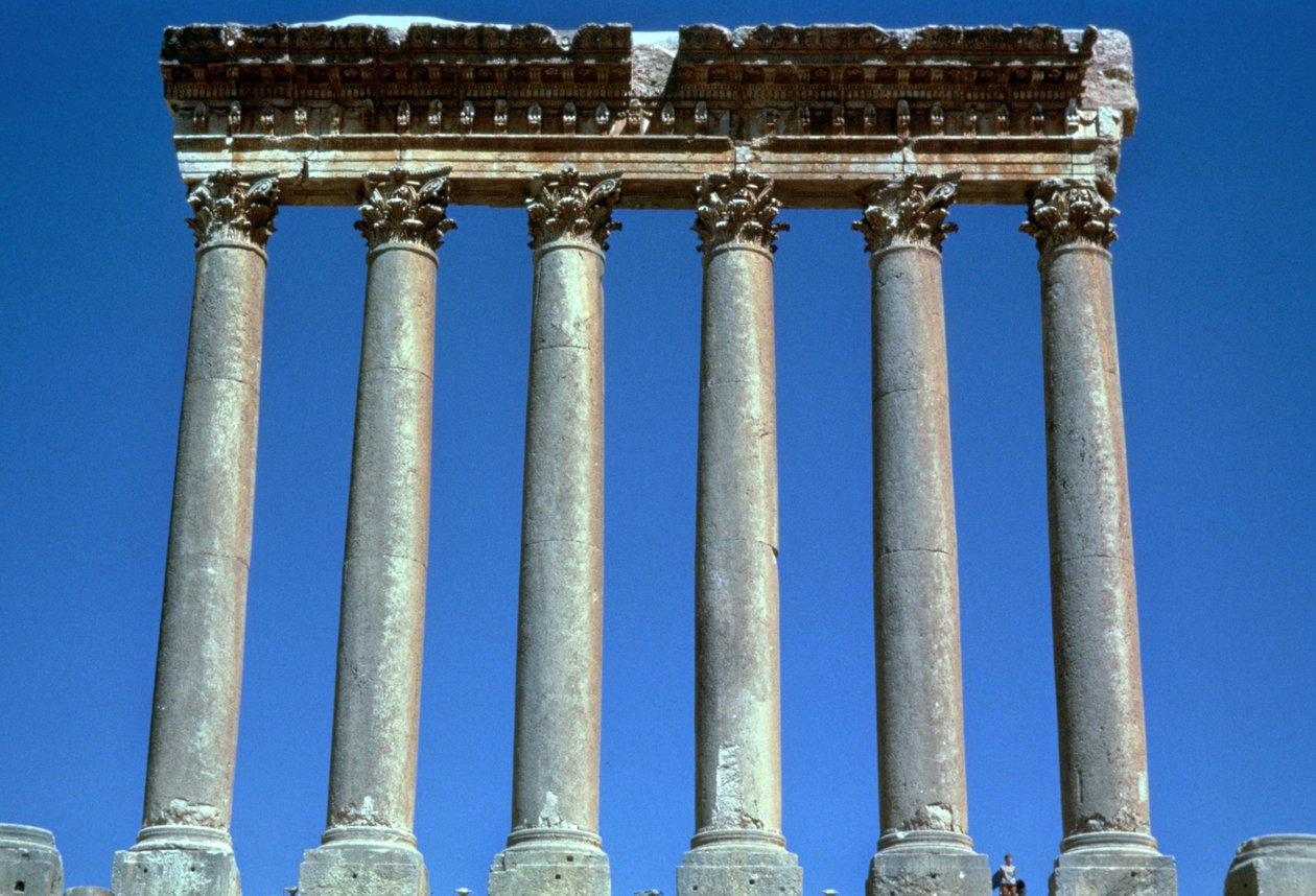 Tempel des Heliopolitanischen Zeus, Baalbek, Libanon, 10-249 n. Chr. von Unbekannt